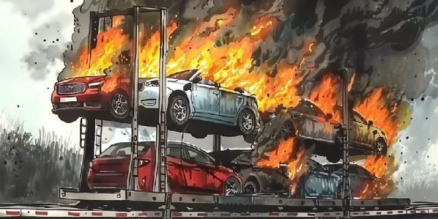 ConcernsMountOverExplodingElectricVehicles